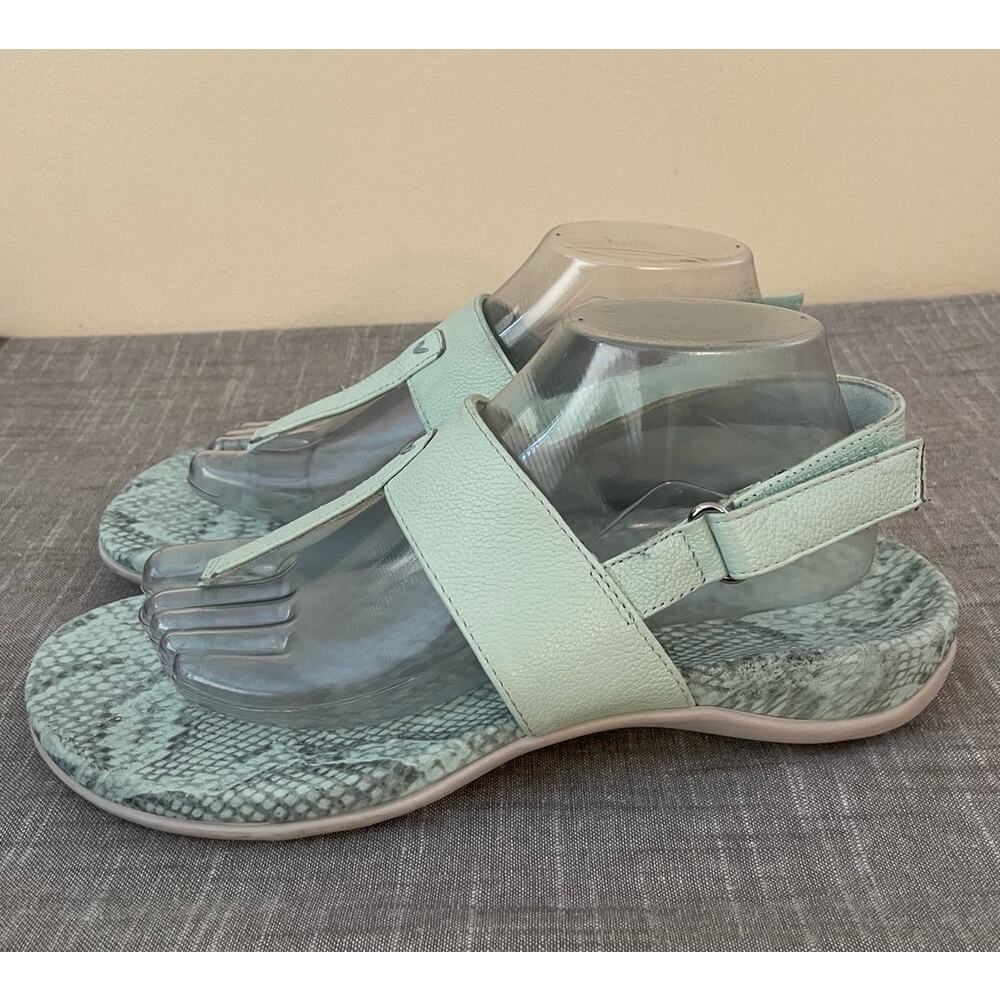VIONIC Tala Womens Size 9 Mint T-Strap Slingback Sandals - Picture 4 of 12